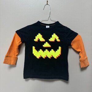 Baby Gap 2T Halloween Jack-O-Lantern Long Sleeve Tee